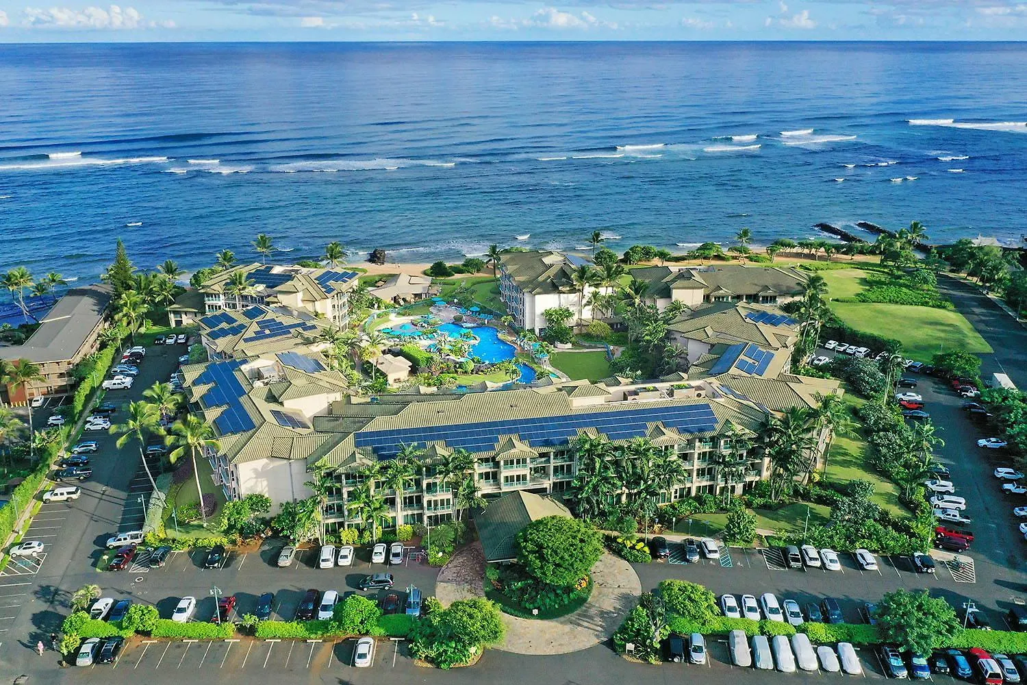 Apartment Waipouli Beach Resort Beautiful Luxury Ground Level Garden View Ac Pool! Kapa'a United States
