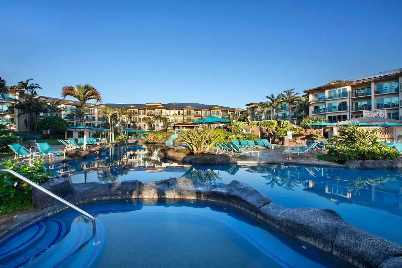 Apartment Waipouli Beach Resort Beautiful Luxury Ground Level Garden View Ac Pool! Kapa'a United States
